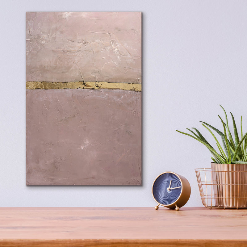  'Rituals - Rose' by Design Fabrikken Acrylic Glass Wall Art, 12" x 16"