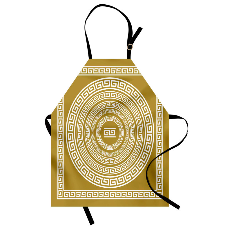 Geometric Bib Apron