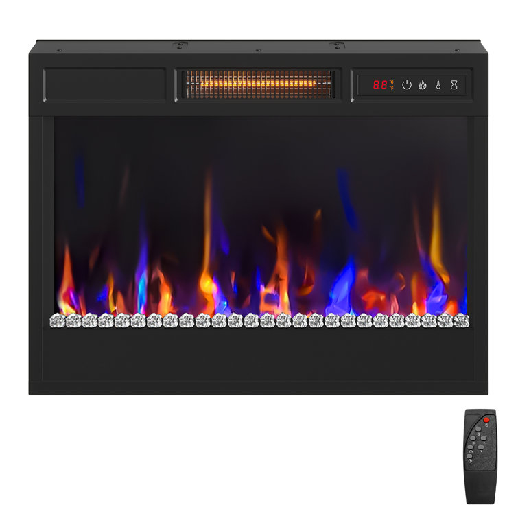 Ornelas 23'' W Electric Fireplace Insert