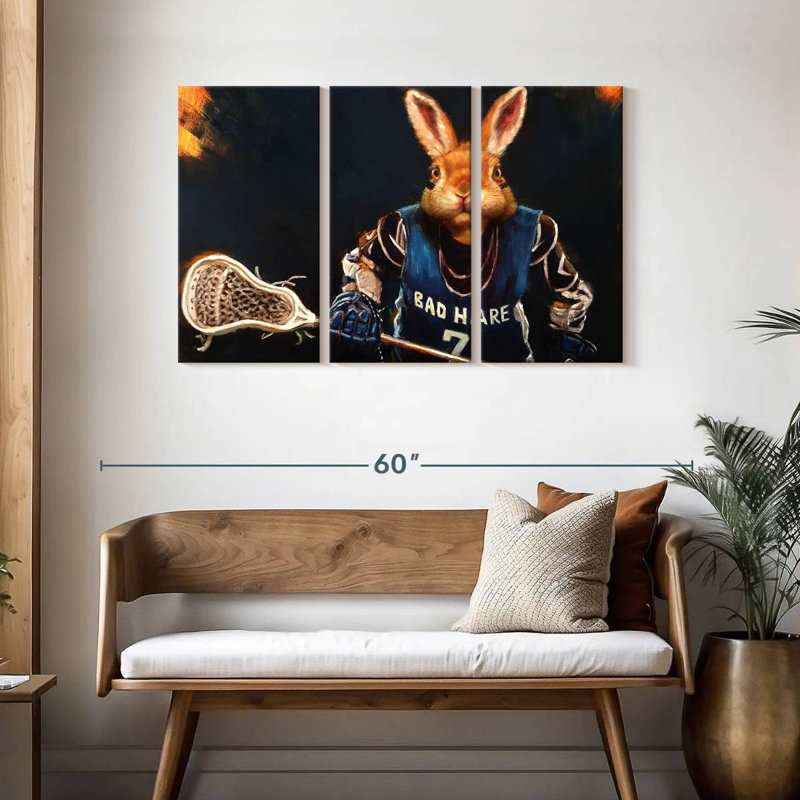 Brampt Game Face, 28" H x 45" W