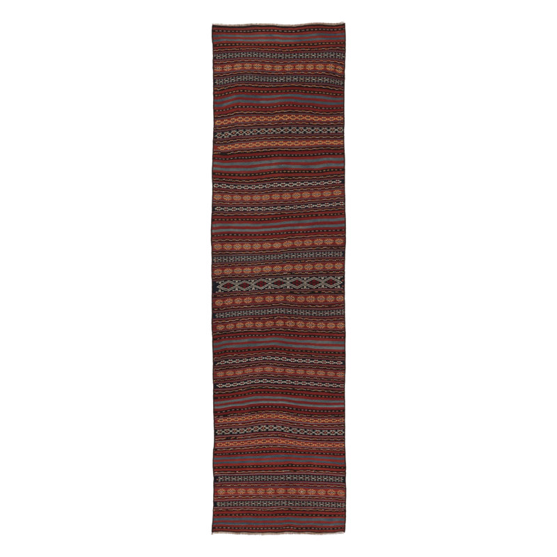 Kilim & Flatweave One-of-a-Kind 3'0X11'10 Area Rug