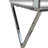 Silver Steel Console Table