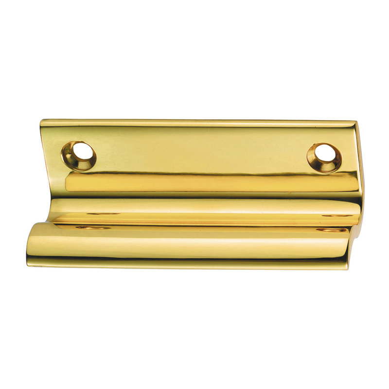 Wealden Brass 24cm Curtain Hardware Accessory, Polished Brass