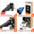 4 PCS Workbench Casters Kit, Heavy Duty Casters with Brake with Lifting and Lowering Function,Quick Release Stepdown Caster for Workbenches, Tables, Load 880LBS