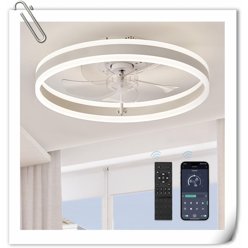Ventilateur de plafond Myhrren, Gris