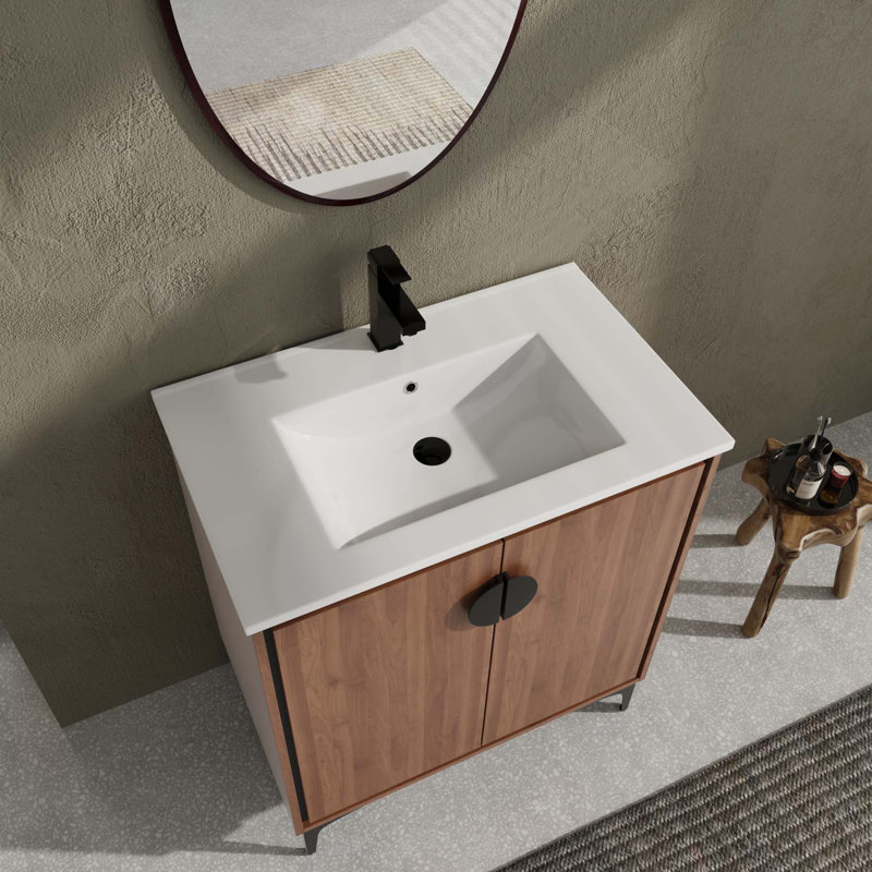 30'' Single Bathroom Vanity Base Only