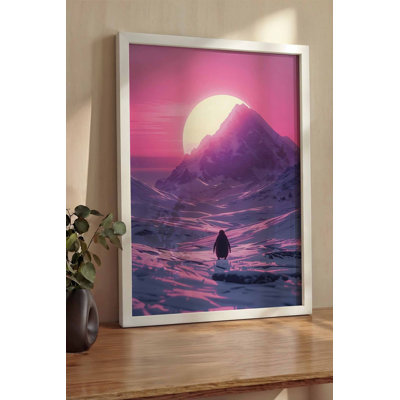 Peinture décorative encadrée