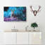 Curious Hare Painting - Wrapped Canvas-56654755