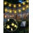 Berenize Outdoor LED Solar Powered 30 - Bulb Fairy String Light