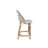 Classic Bistro Rattan Counter Stool – Backless Handcrafted Bar & Kitchen Seating, Indonesian-1513912185