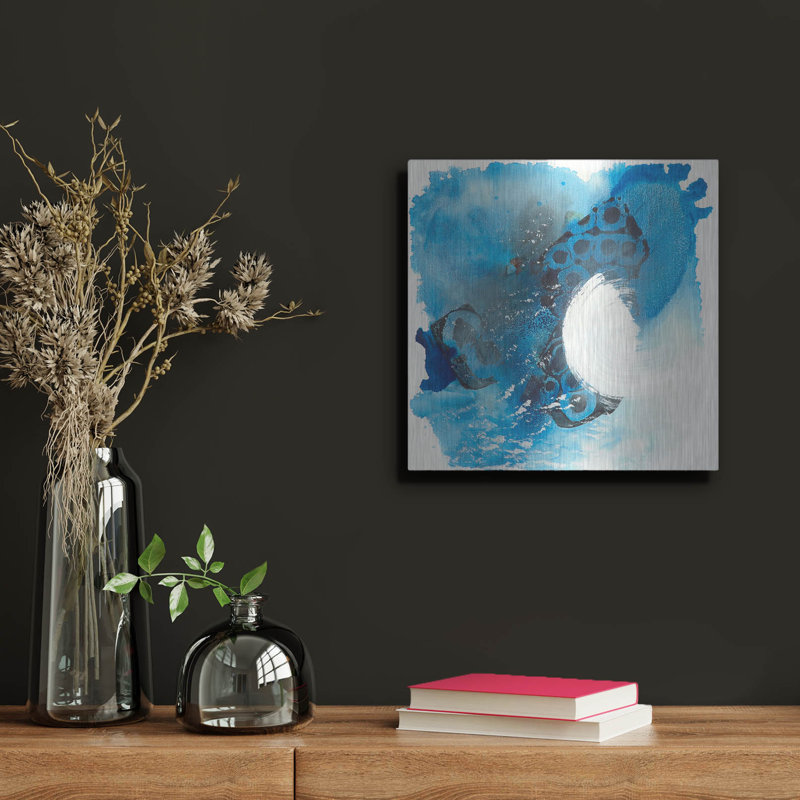 Ivy Bronx «Ocean's Dilué» par Valerie Russell, art mural en métal
