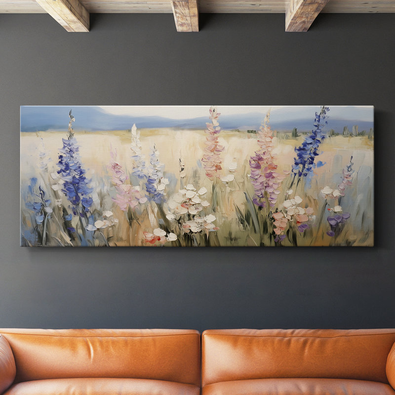 Série paysage - Cxxx - Toile tendue avec châssis - Prêt à accrocher, H 12 po x l 30 po