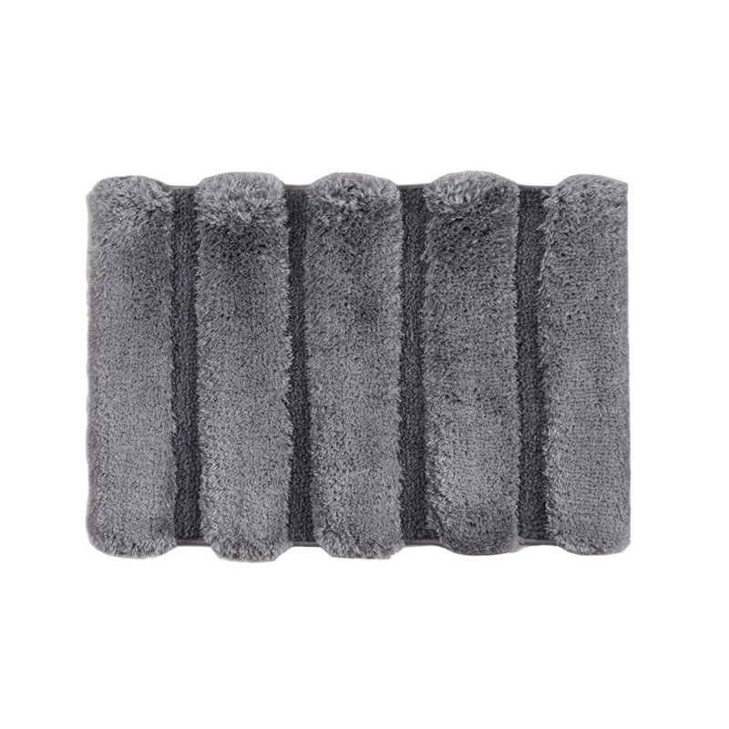 Tapis antidérapant en polyester durable pour salle de bain 17 x 24