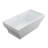 Hera 70.86'' x 31.5'' Soaking Acrylic Bathtub