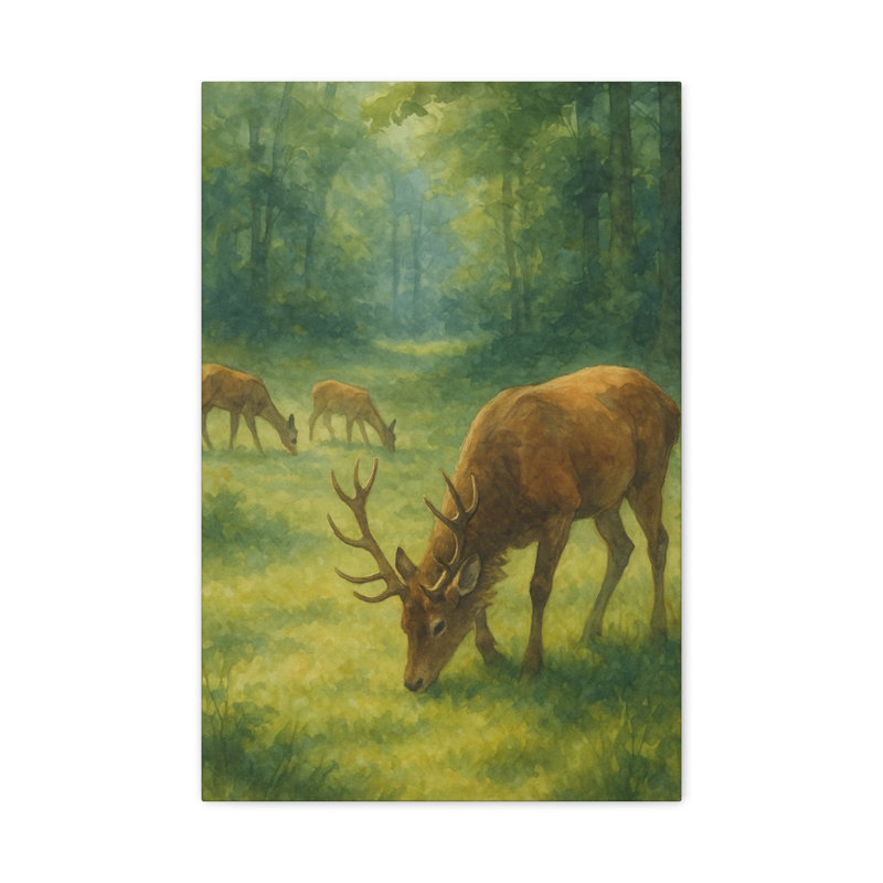 Aaroon Single Picture Frame Print on Canvas, 60.96 cm H x 40.64 cm W