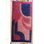 Magnifique tapis chinois antique en laine à motif géométrique Art Deco