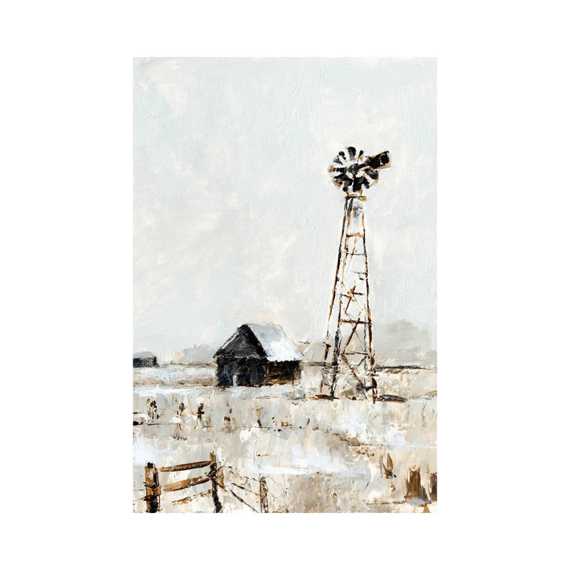 Rustic Prairie II by Ethan Harper - Wrapped Canvas Painting, 45.72cm H x 30.48cm W x 1.905cm D