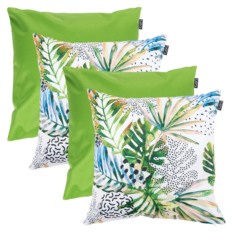 Indoor / Outdoor Abstract Multi Square Cushion
