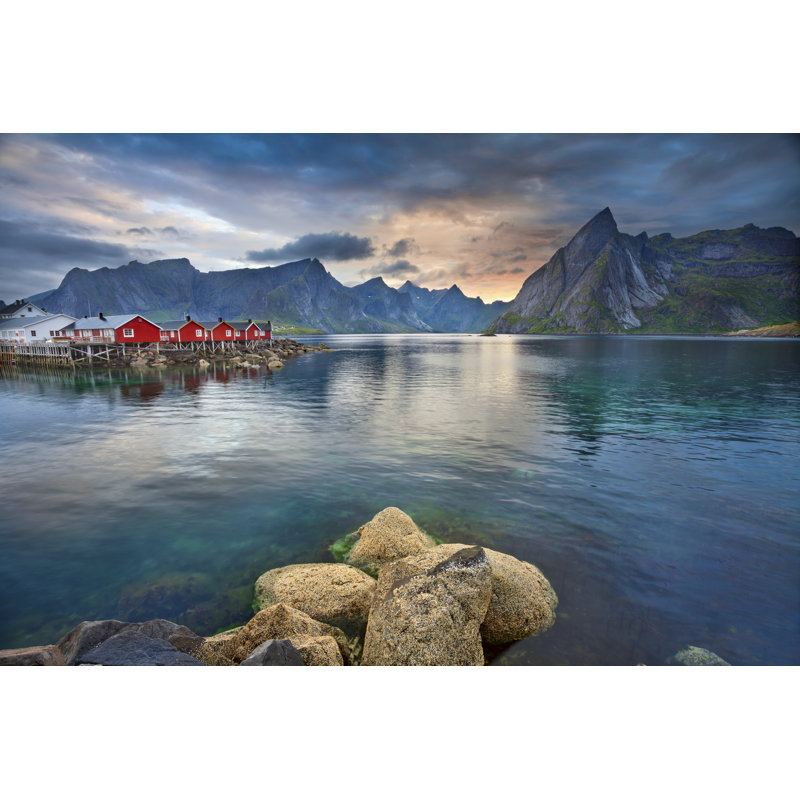 Lofoten Islands - Wrapped Canvas Print, 30cm H x 46cm W x 3.8cm D