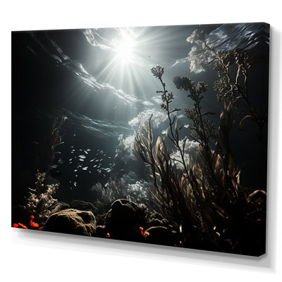 Paradis sous-marin - impressions sur toile, plage et océan