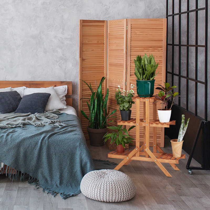 Assinthe Plant Stand, Dark Brown