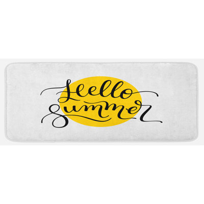 Modern & Contemporary Synthetic Kitchen Mat