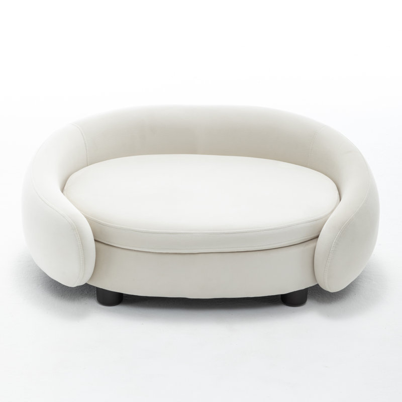 Lit pour chien Malcolm Elegant Rectangle, Beige