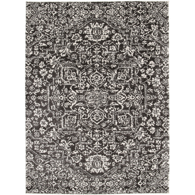 Vintage Look Area Rug, Rectangle 120 x 170 cm