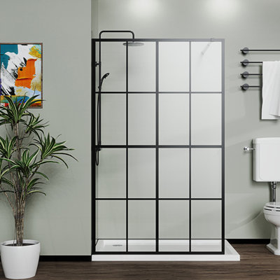 46" X 72" Shower Screen Walk-In Wet-Room