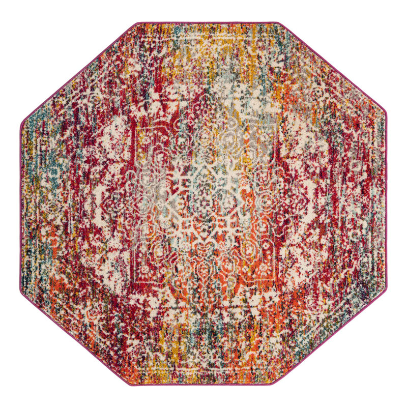 Robinne Oriental Indoor Rug, Octagon 6'1" x 6'1"