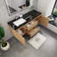 Ensemble de meuble-lavabo mural simple 60 po Castin-710231505