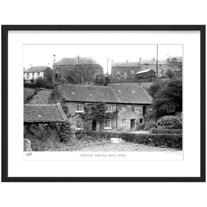 Loftus, Loftus Mill C1955 - Single Picture Frame Print, 40cm H x 50cm W x 2.3cm D