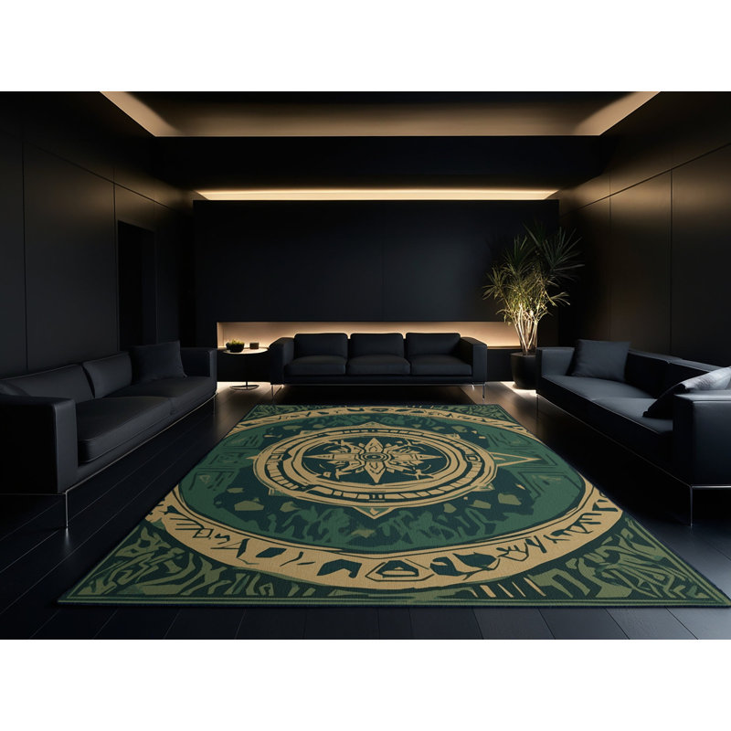 Orb Of Wisdom Rug, Rectangle 2' x 3'