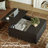 32" W Lift-Top Manufactured Wood Square Coffee Table with Block Base and Storage-1171757875