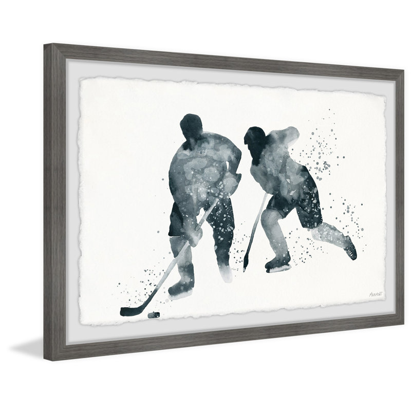 Glide and Hustle - reproduction de cadre photo, H 20 po x l 30 po x P 1,5 po