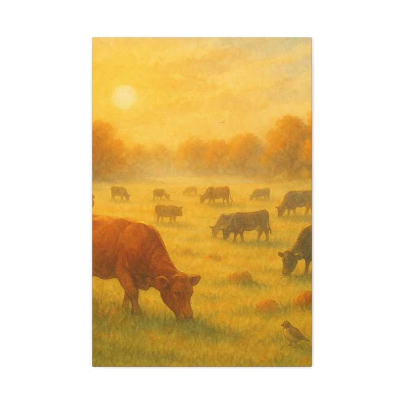 Aaroon Single Picture Frame Print on Canvas, 91.44 cm H x 60.96 cm W
