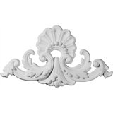 11.75'' H x 11.75'' W D Urethane Onlay Scroll