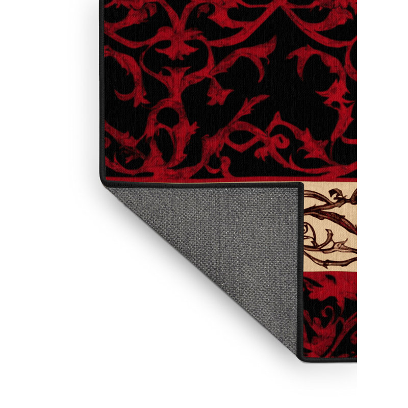 Lattice Rug, Square 3'