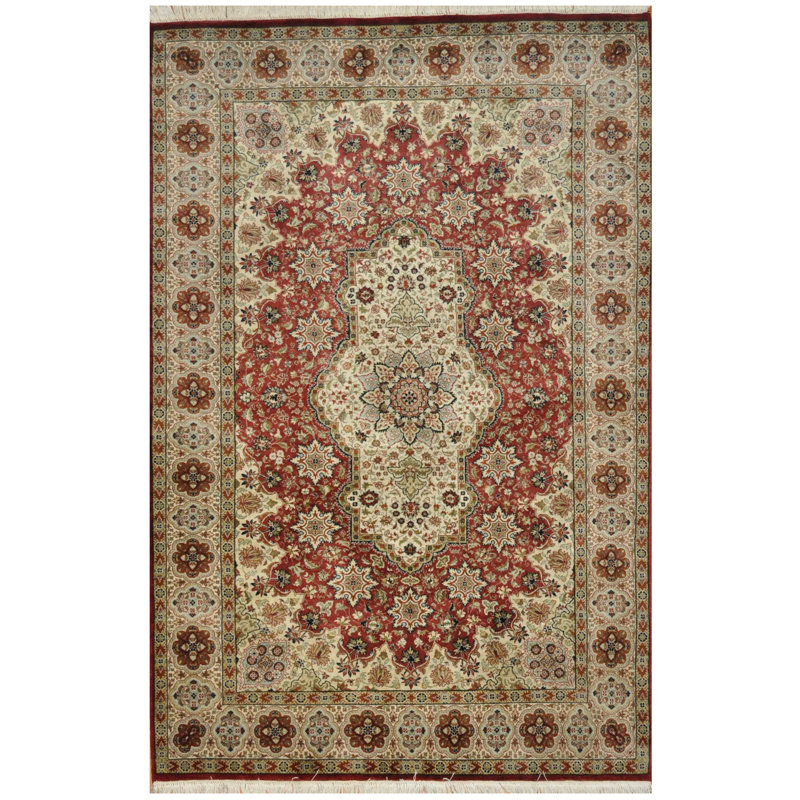 Wool Floral Indoor Rug