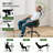 Ergonomic Office Desk Chair - 330LBS Capacity High Back Computer Chair With Lumbar Support, Flip-Up Armrests & Swivel (Ideal For Long Hours Work)