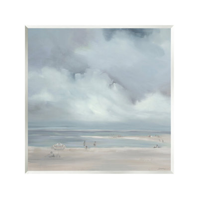 «Foggy Beach Landscape» par Liz Jardine