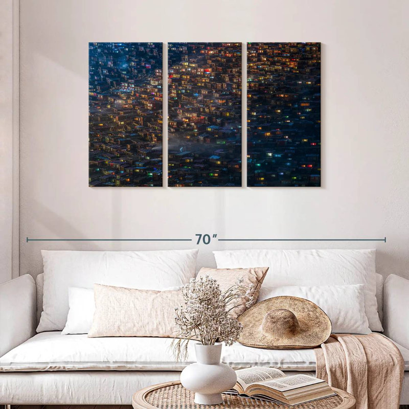 Night, 28" H x 45" W