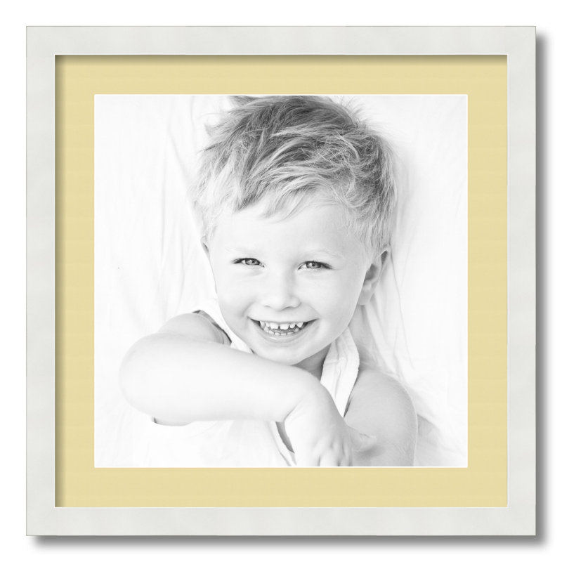 Matte Picture Frame with Mat, Buttercup