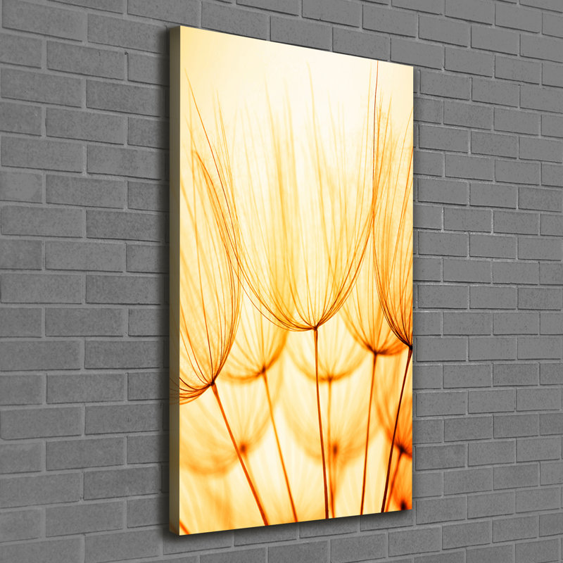 Dandelion Seeds - Wrapped Canvas Print