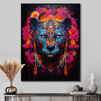 Tribu du jaguar bleu - salon d'art léopard / guépard