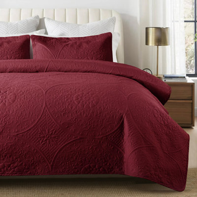 All‑Season Floral Quilt Bedspread