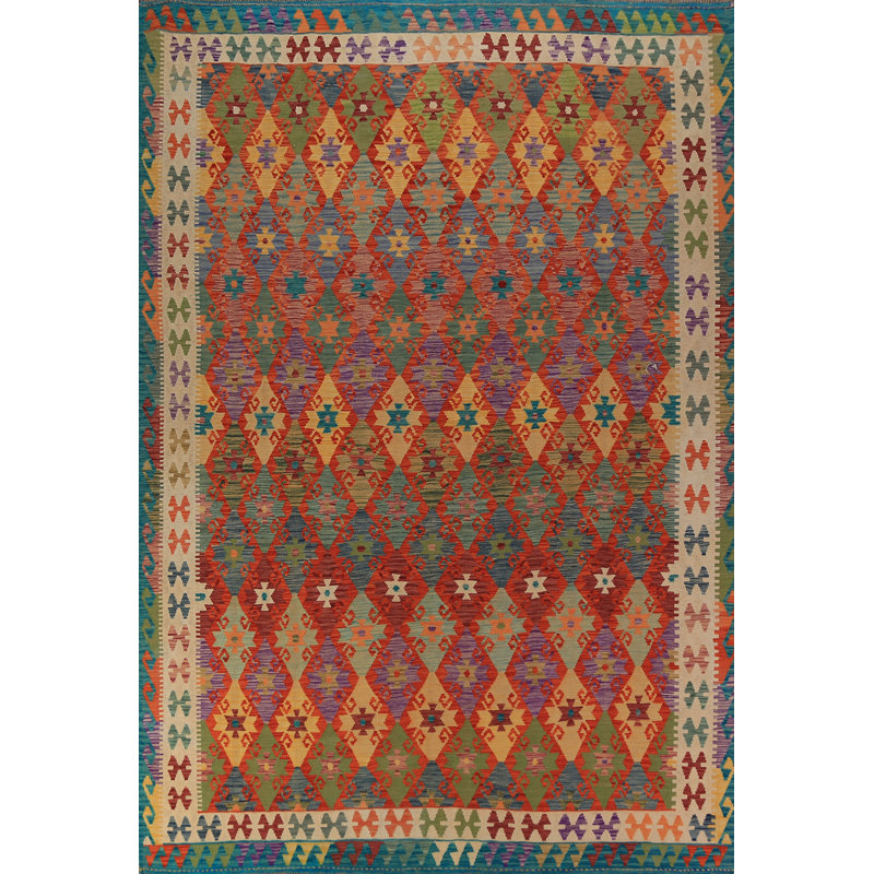 Tapis oriental géométrique 8 x 12