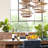 Apasra 2 - Light Chrome Geometric Pendant