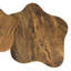 Table basse à piédestal en bois massif Damonee-471900811-471900810