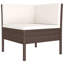 Chaise longue avec coussins 6 pièces Poul-562168568-562168551